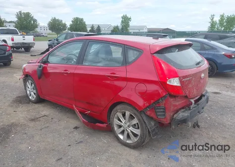 2012 Hyundai Accent Se from USA, damaged, VIN KMHCU5AE7CU054297